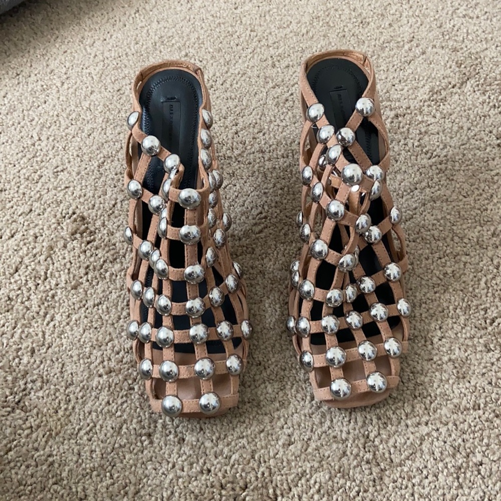 ALEXANDER WANG Sadie Studded Heels